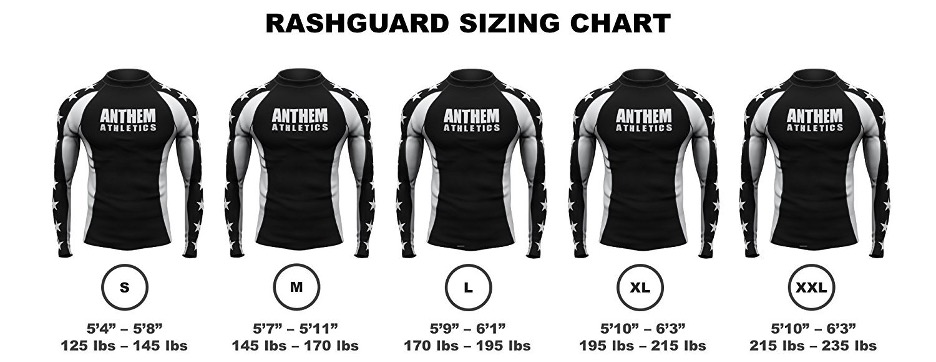 Athletics Helo-X Short Sleeve Rash Guard Compression Shirt size chart