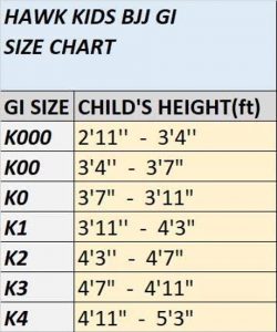 Hawk Kids Brazilian Jiu-Jitsu GI