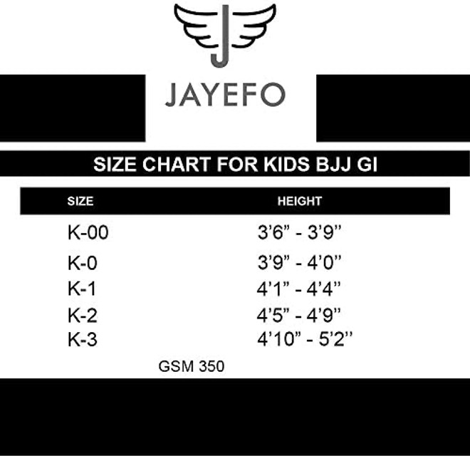Jayefo Kids IBBJJF BJJ GI