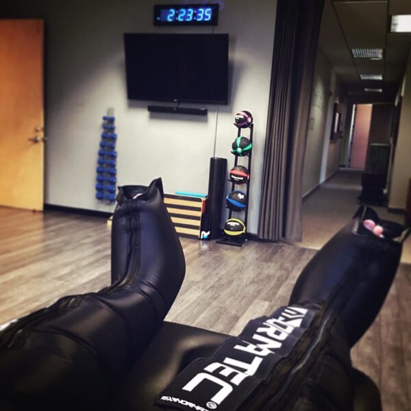 post training compression massage boots