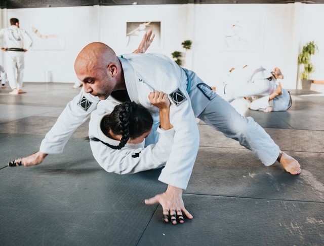 Combined men and women bjj lessons