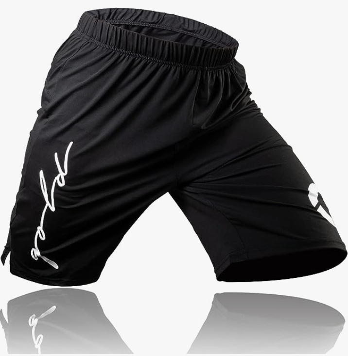 gold bjj short