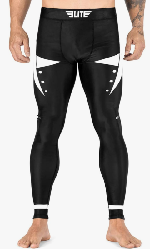 Elite Sports Men’s BJJ Spats Leggings Tights