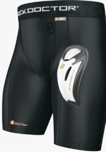 Shock Doctor Compression Shorts with Bio-Flex
