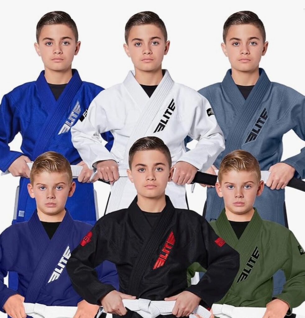 Elite Sports IBJJF Ultra Light Jiu Jitsu Gi for Kids