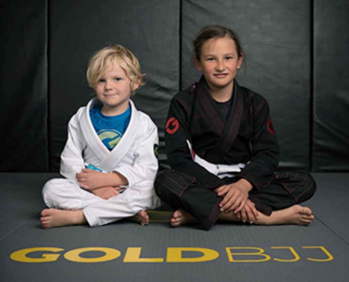 Gold BJJ Kids Jiu Jitsu Gi