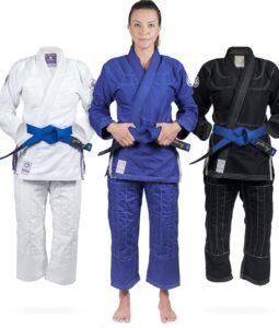 Gold BJJ Womens Aeroweave Jiu Jitsu Gi