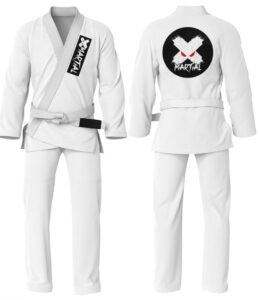 XMartial Prime White Women's BJJ Gi (Free Belt)